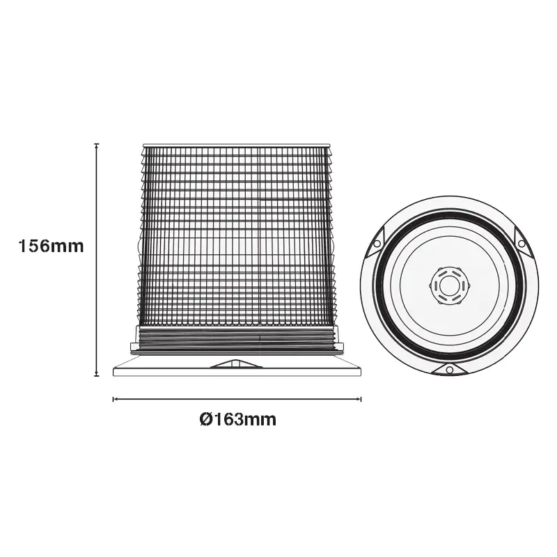 WL829-SM - Luce stroboscopica a LED 