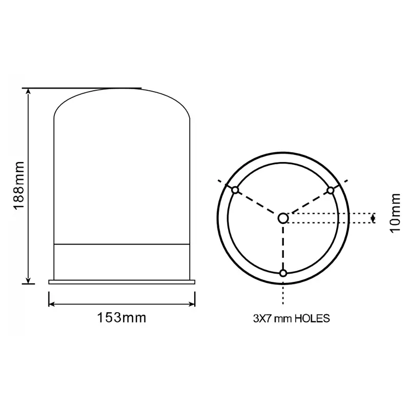 WL281 - Luce stroboscopica a LED 